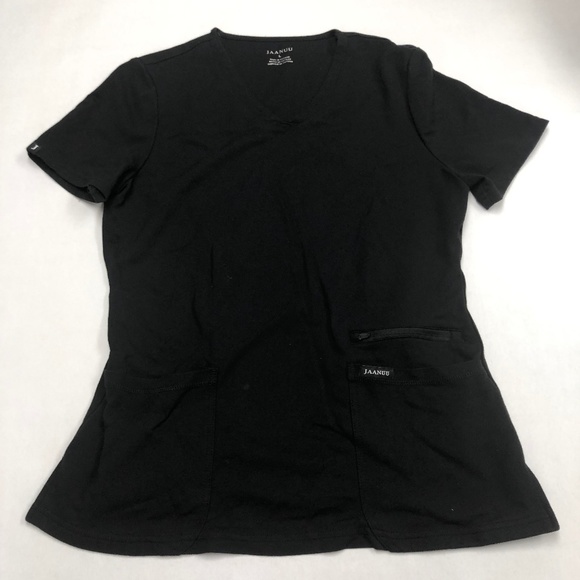 Jaanuu large black scrub top - Picture 1 of 2